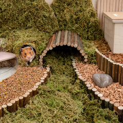 Niteangel Natural Coco Hamster Bedding Pet Litter for Dwarf Syrian Hamsters, Gerbils, mices, Degus or Other Small Animal