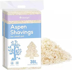 Niteangel Small Animal Aspen Bedding: - for Syrian Dwarf Hamster Gerbil Mice Lemming Degu or Other Small Pets