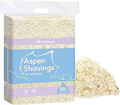 Niteangel Small Animal Aspen Bedding: - for Syrian Dwarf Hamster Gerbil Mice Lemming Degu or Other Small Pets