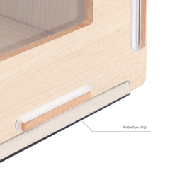 Niteangel Bigger World - MDF Aspen Terrarium for Hamster Gerbils Mice Lemming Degus or Other Small-Sized Pets