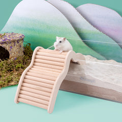 Niteangel Hamster Climbing Bridge Ladder for Hamster Aryclic SandBath Box or Other Small-Sized Pets