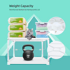 Niteangel Stacker Series Hamster Cage: - Stackable & Large Glass Terrarium