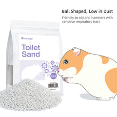 Niteangel Training Litter Potty Sand - Hamster Sand Bath for Syrian Dwarf Hamsters Gerbils Mice Lemming Degus or Other Small-Sized Pets