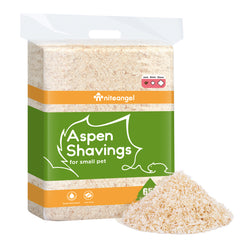 Niteangel Small Animal Aspen Bedding: - for Syrian Dwarf Hamster Gerbil Mice Lemming Degu or Other Small Pets