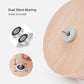 Niteangel Wooden Hamster Exercise Wheel:- Silent Hamster Running Wheel for Hamsters Gerbil Mice and Other Similar-Sized Small Pets