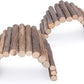 Niteangel Wooden Ladder Bridge, Hamster Mouse Rat Rodents Toy, Small Animal Chew Toy
