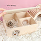 Niteangel 3-Chamber Hideout For Hamsters & Mice
