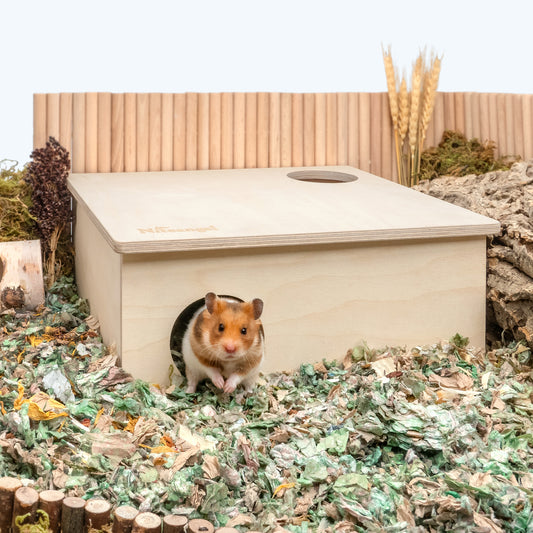 Niteangel 3-Chamber Hideout For Hamsters & Mice