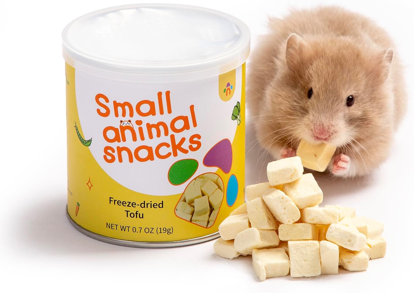 Niteangel Hamster Snack & Treats Toy - Small Animal Natural Treat for Dwarf Syrian Robo Hamsters Gerbils Mice Lemmings Degus or Other Small-Sized Pets