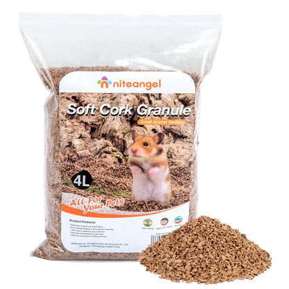 Niteangel Natural Coco Hamster Bedding Pet Litter for Dwarf Syrian Hamsters, Gerbils, mices, Degus or Other Small Animal