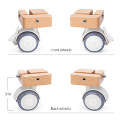 Niteangel Vista Hamster Cage W/ Oblique Opening - MDF Aspen Small Animal Cage